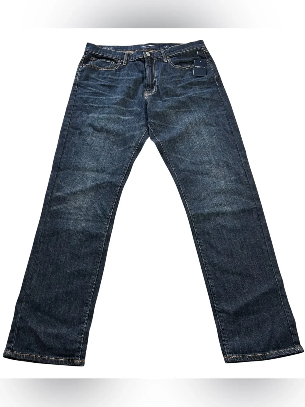 NWT Lucky Brand Men’s 410 Athletic Slim Straight-Fit Jeans MSRP $100 Denim 33x32